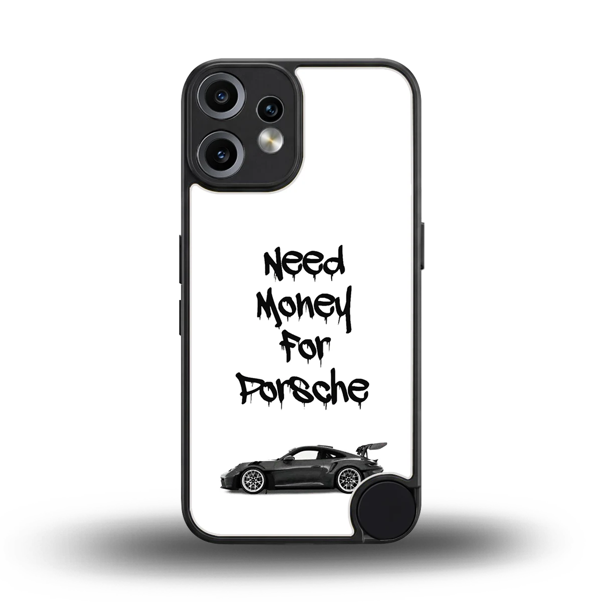 Luxury Hustle back phone cover | glass case for cmf nothing phone 2 pro