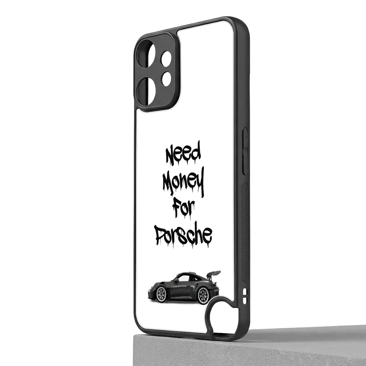 Luxury Hustle cmf nothing phone 2 pro mobile cover | shockproof glass phone case