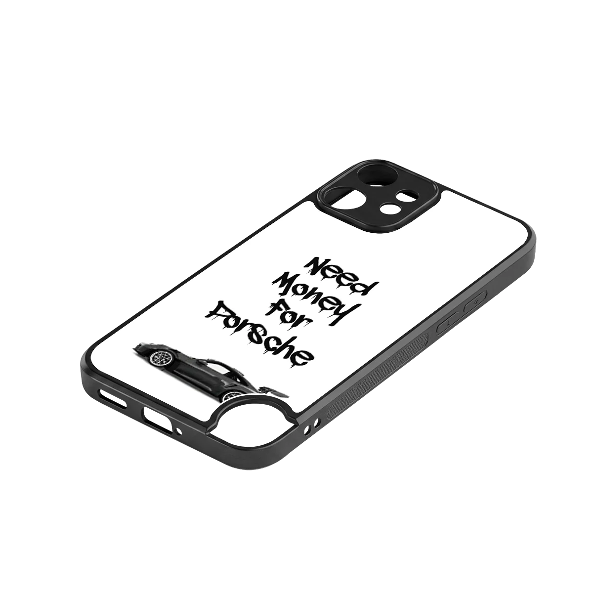Luxury Hustle stylish phone case for cmf nothing phone 2 pro | glossy glass and slim fit