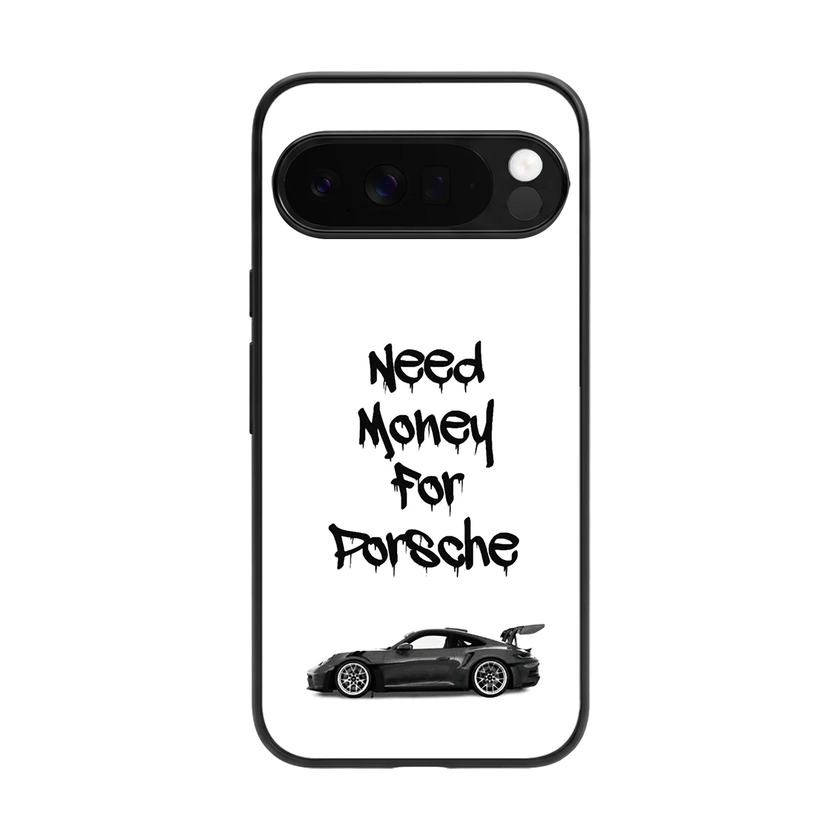 Luxury Hustle back phone cover | glass case for google pixel 10 pro xl