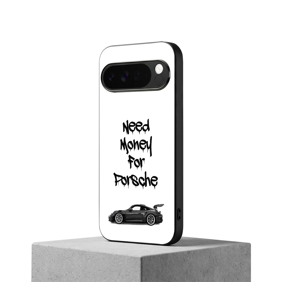 Luxury Hustle google pixel 10 pro xl mobile cover | shockproof glass phone case