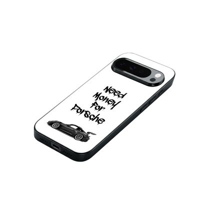 Luxury Hustle stylish phone case for google pixel 10 pro xl | glossy glass and slim fit