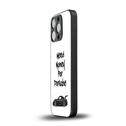 Luxury Hustle iphone 13 pro mobile cover | shockproof glass phone case