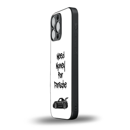 Luxury Hustle iphone 16 pro max mobile cover | shockproof glass phone case