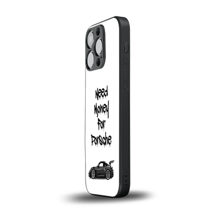 Luxury Hustle iphone 16 pro mobile cover | shockproof glass phone case