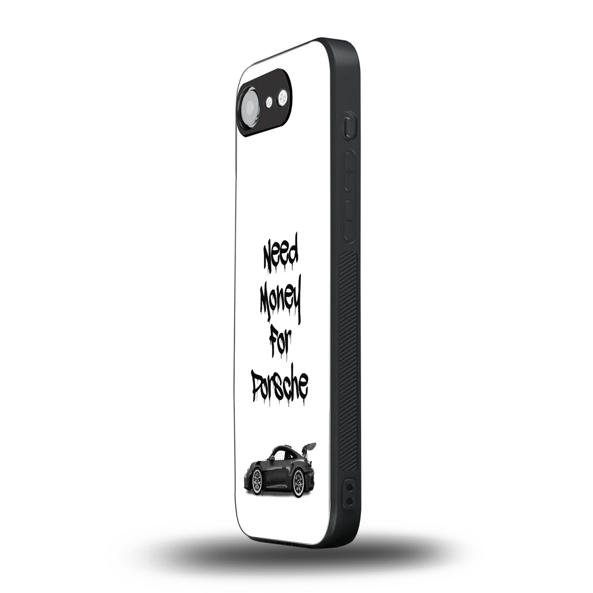 Luxury Hustle iphone 17e mobile cover | shockproof glass phone case