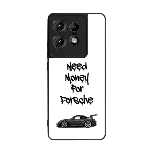 Luxury Hustle back phone cover | glass case for motorola edge 50 pro
