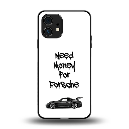 Luxury Hustle back phone cover | glass case for nothing phone 1