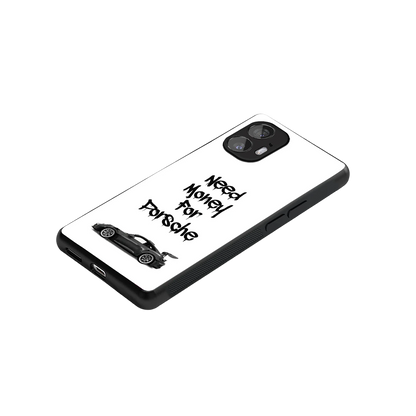 Luxury Hustle stylish phone case for nothing phone 2 | glossy glass and slim fit