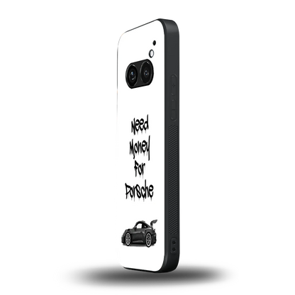 Luxury Hustle nothing phone 2a mobile cover | shockproof glass phone case