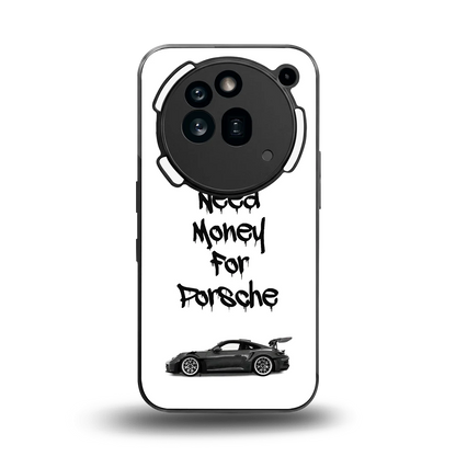 Luxury Hustle back phone cover | glass case for nothing phone 3a pro
