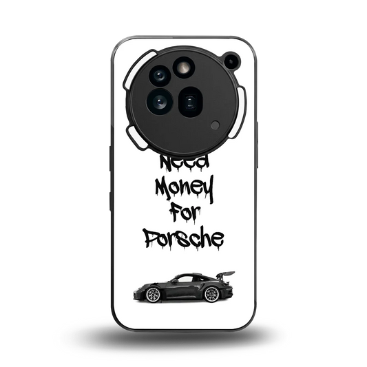 Luxury Hustle back phone cover | glass case for nothing phone 3a pro