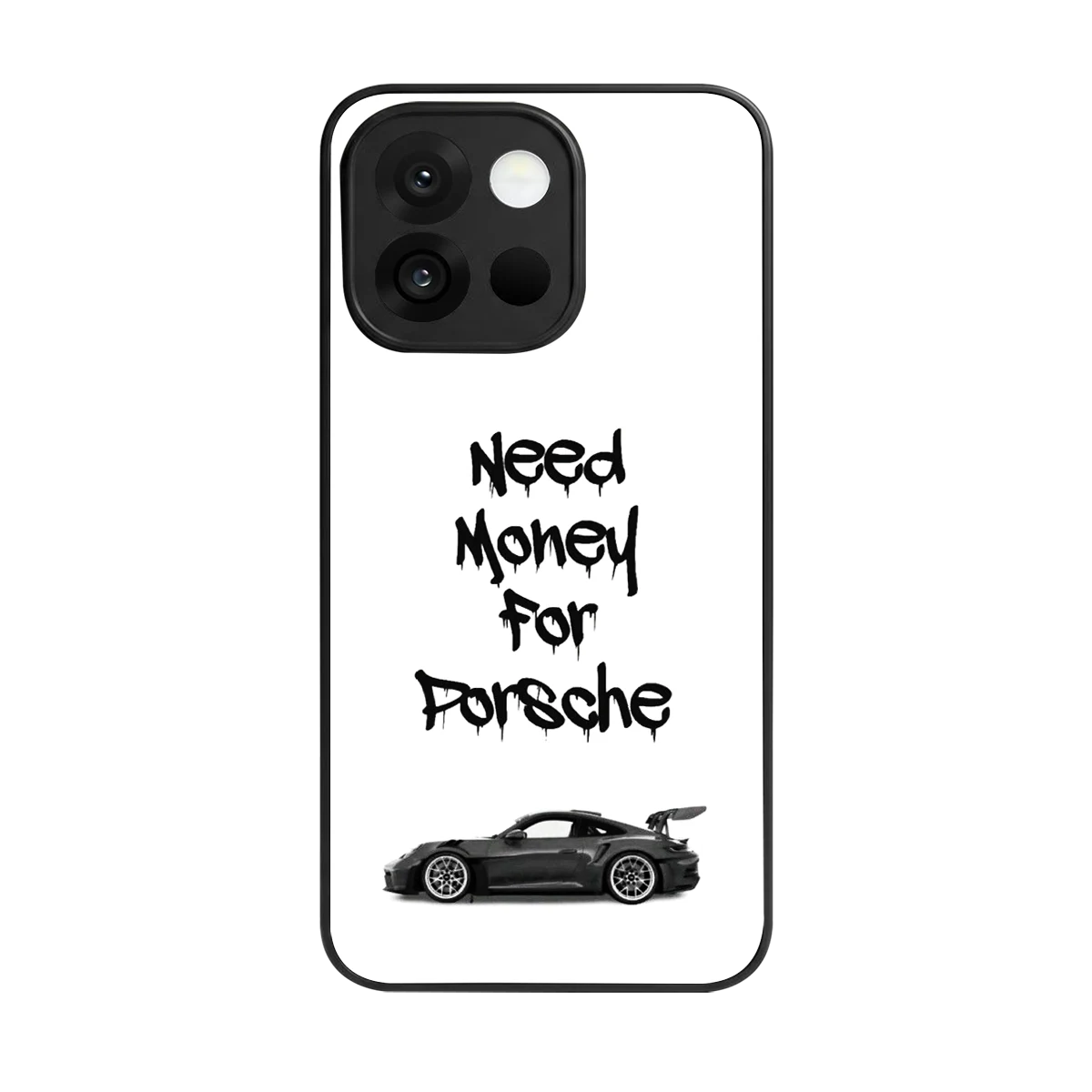 Luxury Hustle back phone cover | glass case for oneplus 13s