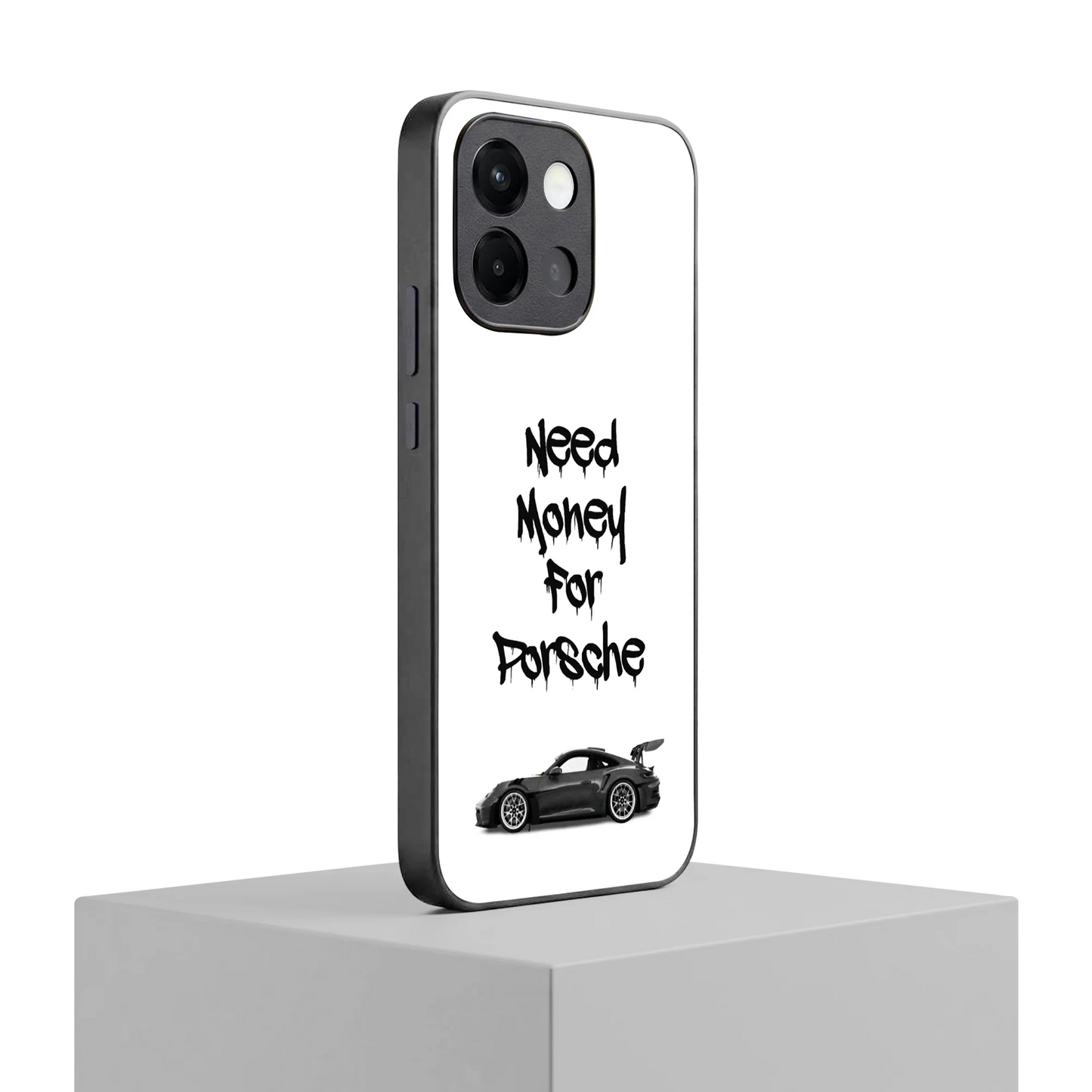 Luxury Hustle oneplus 13s mobile cover | shockproof glass phone case