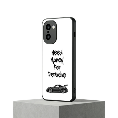 Luxury Hustle oneplus 15r mobile cover | shockproof glass phone case