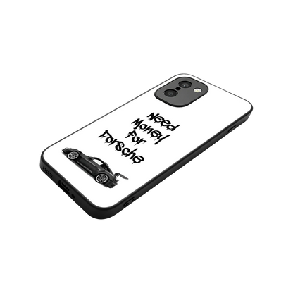 Luxury Hustle stylish phone case for oneplus 15r | glossy glass and slim fit