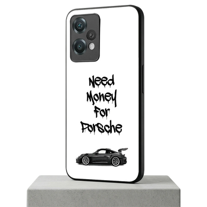 Luxury Hustle oneplus nord ce 2 lite mobile cover | shockproof glass phone case