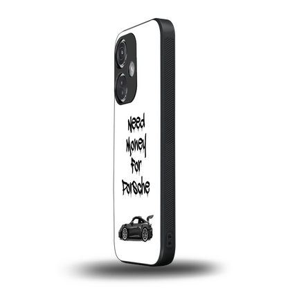 Luxury Hustle oneplus nord ce 3 mobile cover | shockproof glass phone case