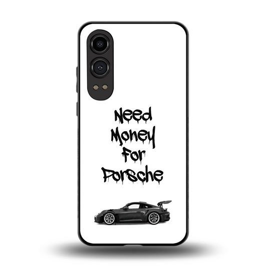 Luxury Hustle back phone cover | glass case for oneplus nord ce 4 lite