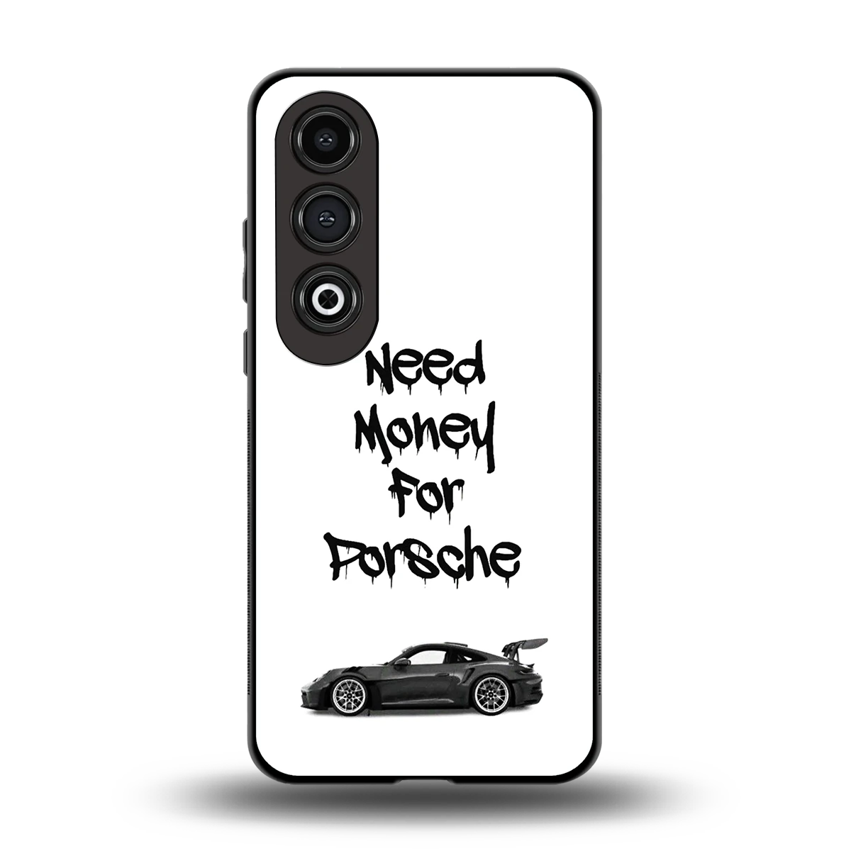 Luxury Hustle back phone cover | glass case for oneplus nord ce 4