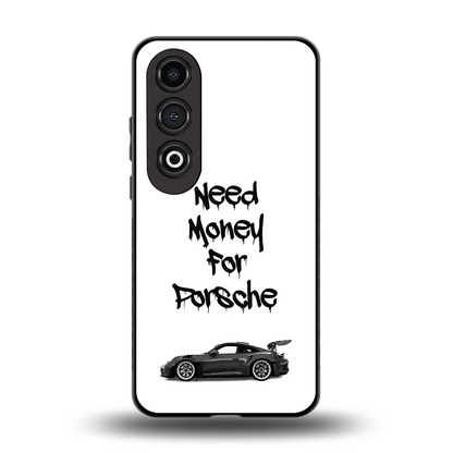 Luxury Hustle back phone cover | glass case for oneplus nord ce 4