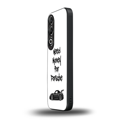 Luxury Hustle oneplus nord ce 4 mobile cover | shockproof glass phone case