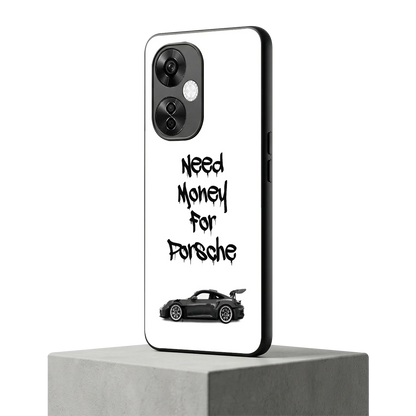 Luxury Hustle oneplus nord ce 3 lite mobile cover | shockproof glass phone case