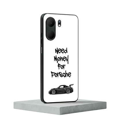 Luxury Hustle oppo a5x 5g mobile cover | shockproof glass phone case