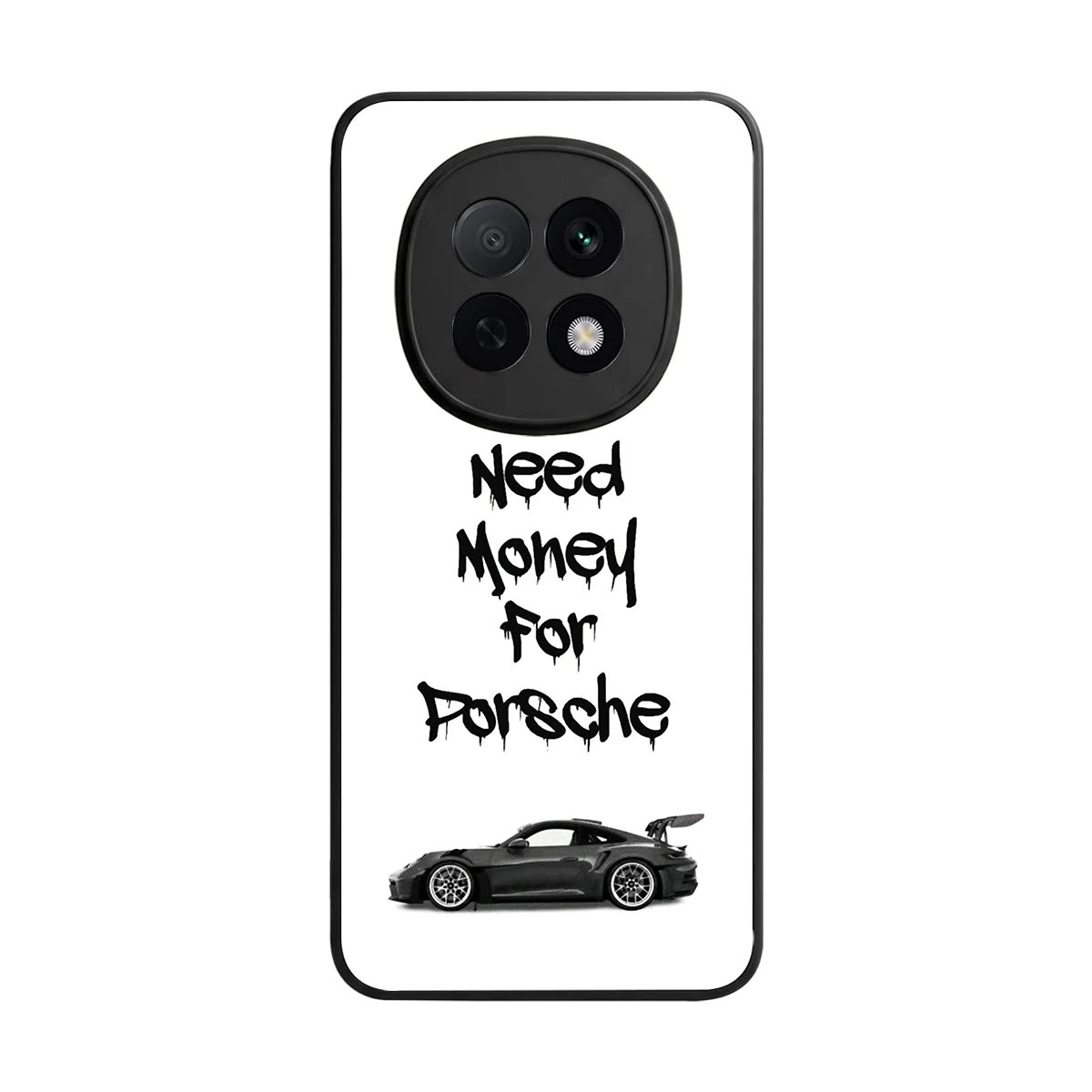 Luxury Hustle back phone cover | glass case for oppo f29 pro 5g