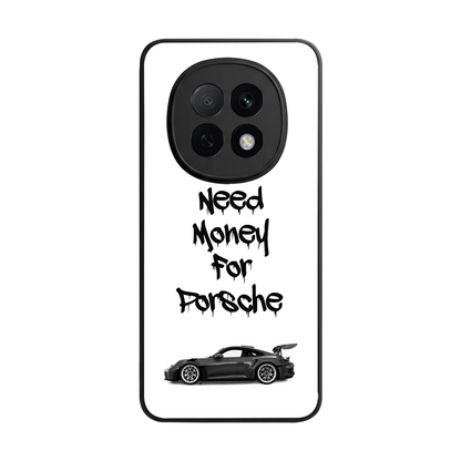Luxury Hustle back phone cover | glass case for oppo f29 pro 5g