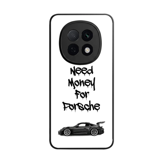 Luxury Hustle back phone cover | glass case for oppo f29 pro 5g