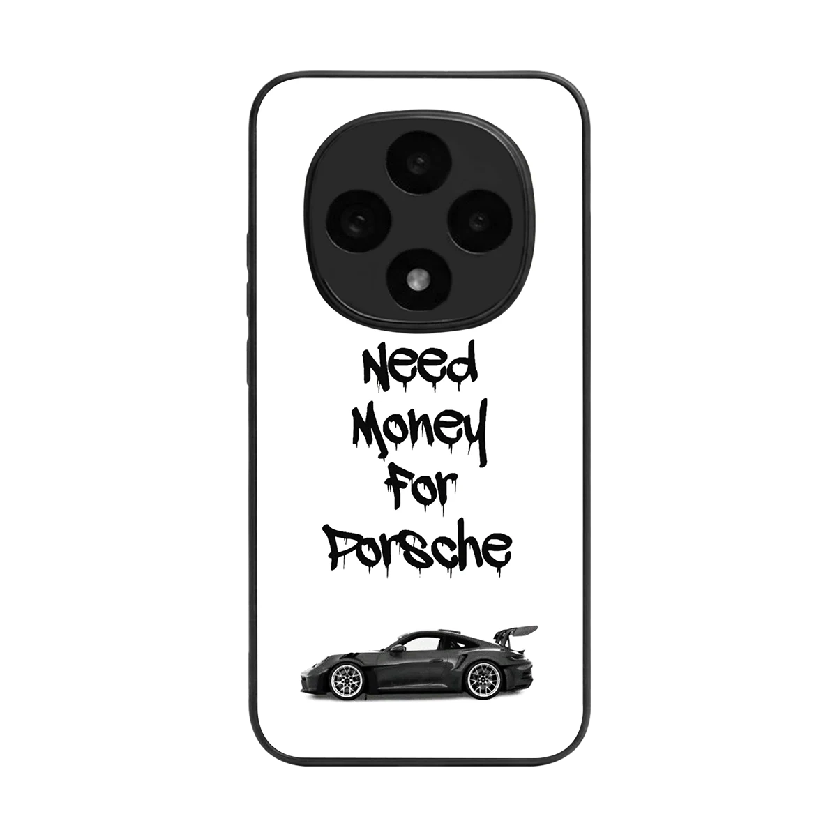 Luxury Hustle back phone cover | glass case for oppo f31 pro 5g