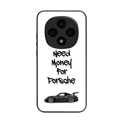 Luxury Hustle back phone cover | glass case for oppo f31 pro 5g