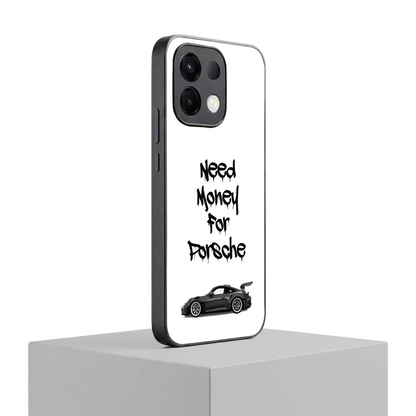 Luxury Hustle oppo k13 5g mobile cover | shockproof glass phone case