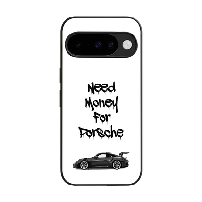 Luxury Hustle back phone cover | glass case for google pixel 10