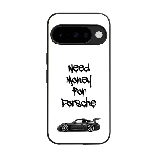 Luxury Hustle back phone cover | glass case for google pixel 10