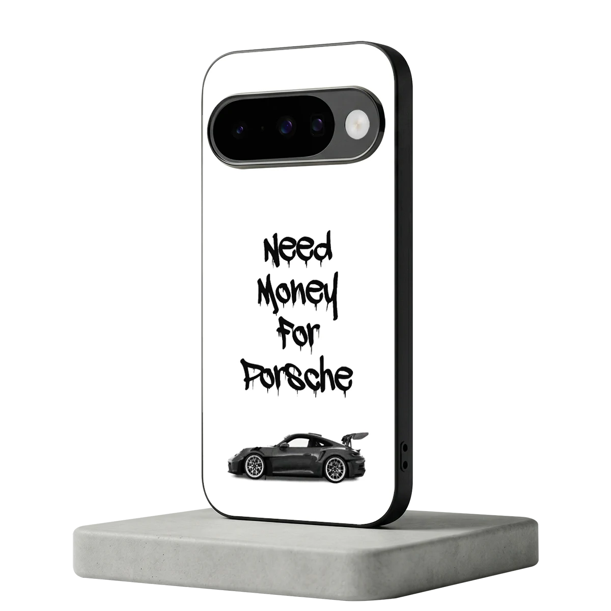Luxury Hustle google pixel 10 mobile cover | shockproof glass phone case