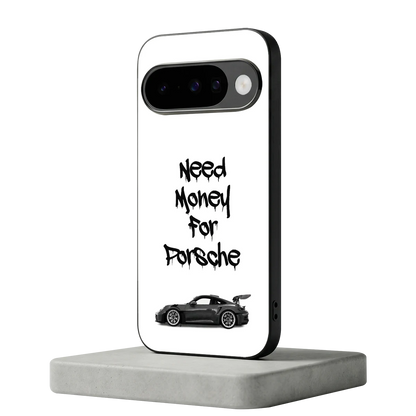 Luxury Hustle google pixel 10 mobile cover | shockproof glass phone case