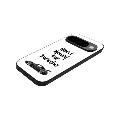 Luxury Hustle stylish phone case for google pixel 10 | glossy glass and slim fit