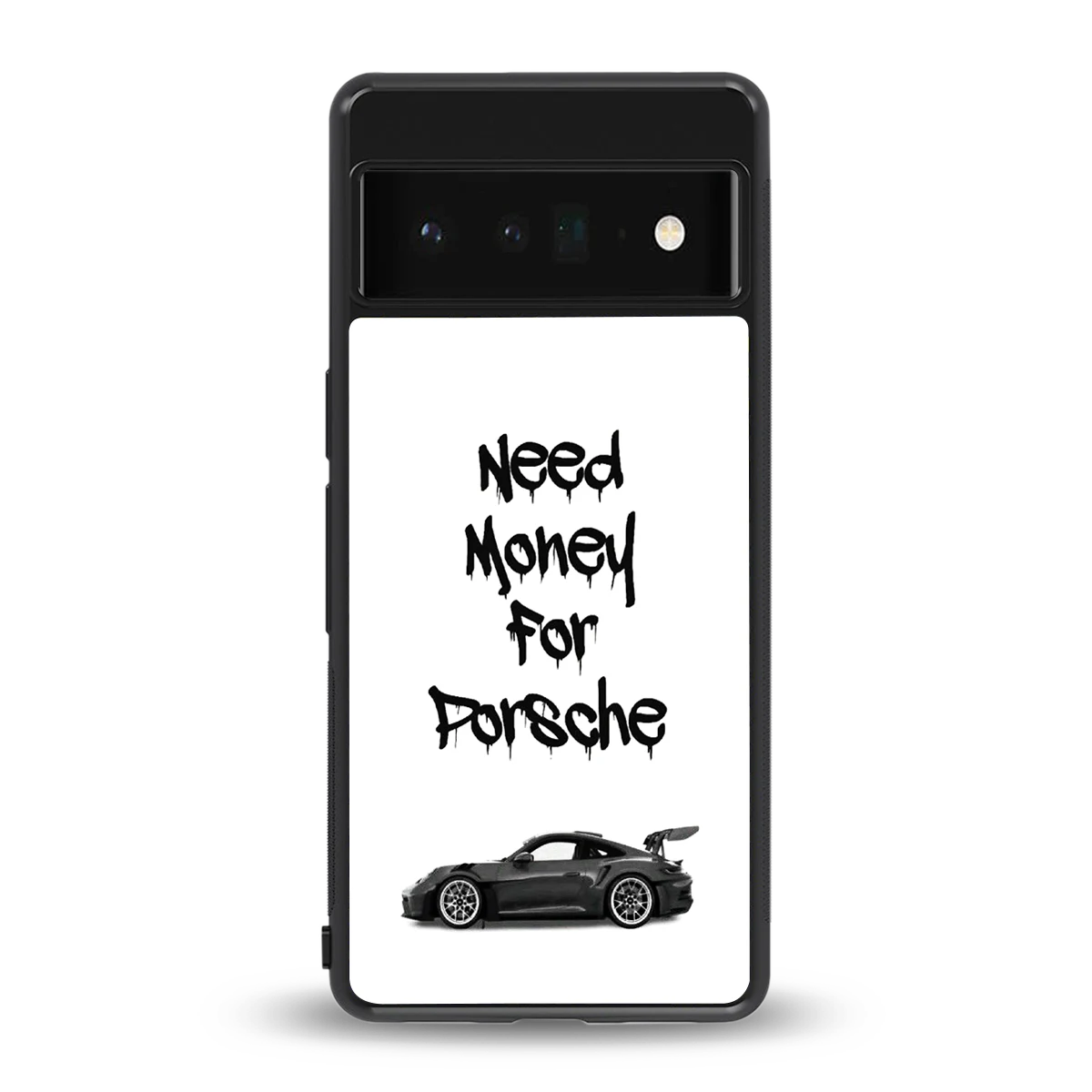 Luxury Hustle back phone cover | glass case for google pixel 6 pro