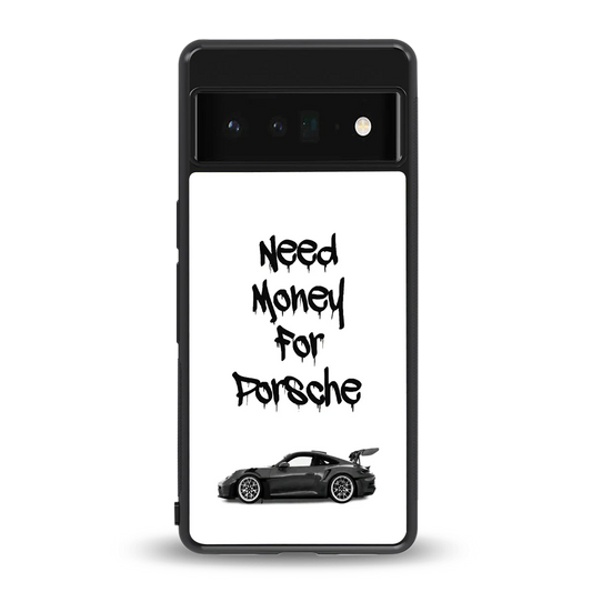 Luxury Hustle back phone cover | glass case for google pixel 6 pro