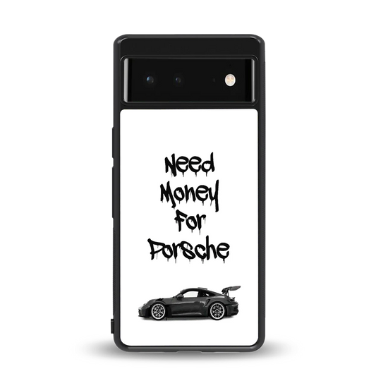 Luxury Hustle back phone cover | glass case for google pixel 6