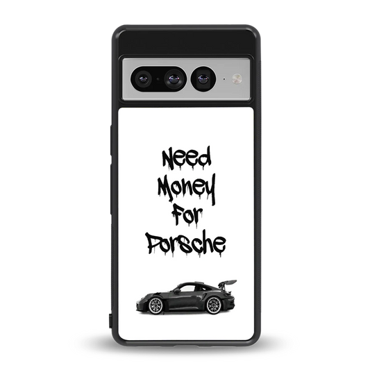 Luxury Hustle back phone cover | glass case for google pixel 7 pro
