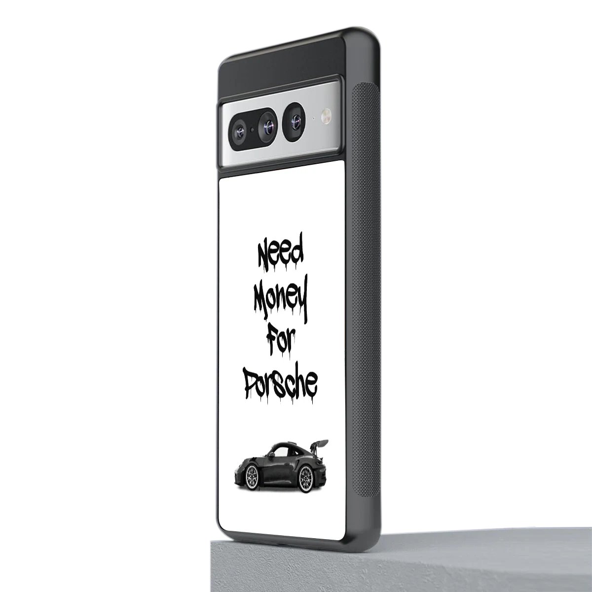 Luxury Hustle stylish phone case for google pixel 7 pro | glossy glass and slim fit