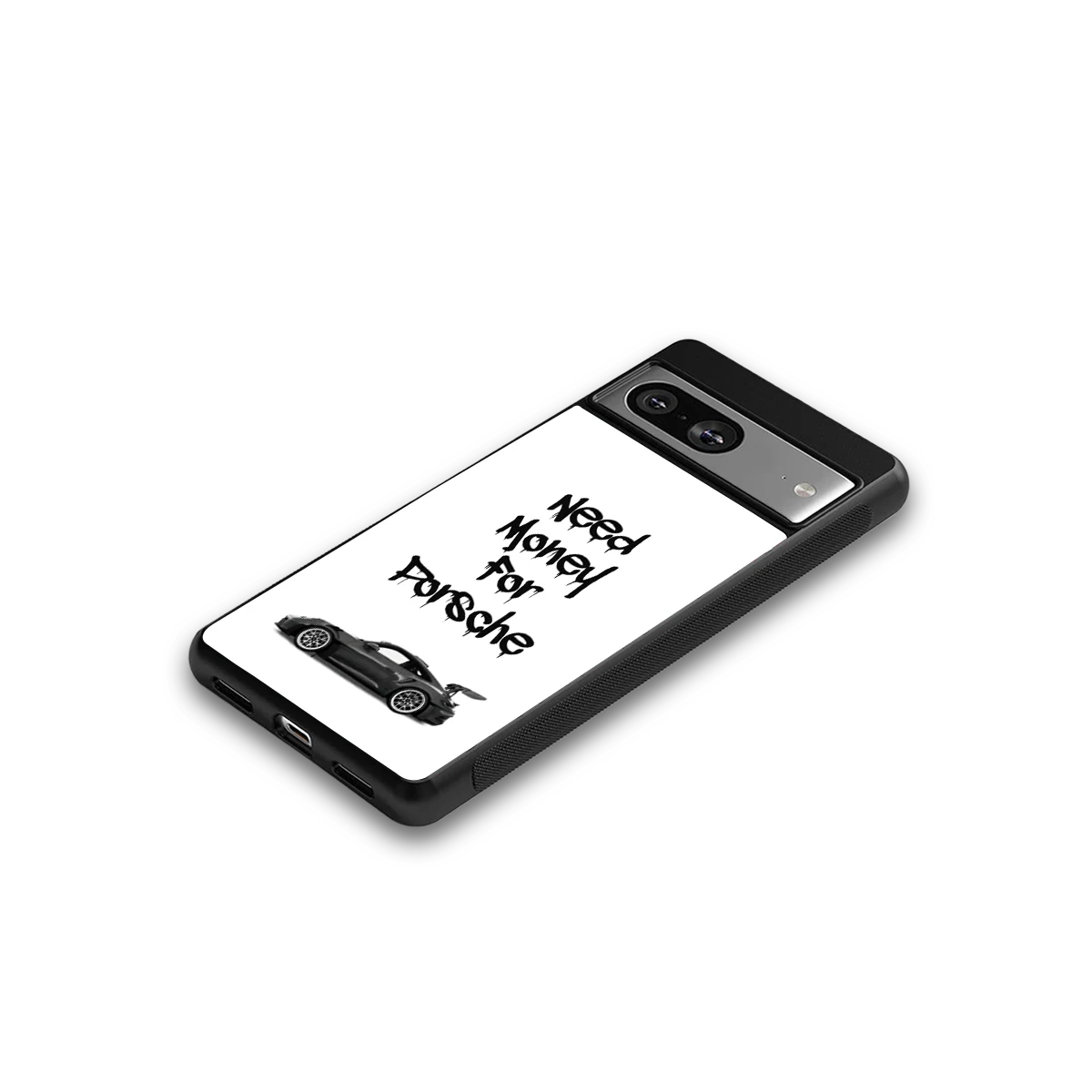 Luxury Hustle google pixel 8 mobile cover | shockproof glass phone case