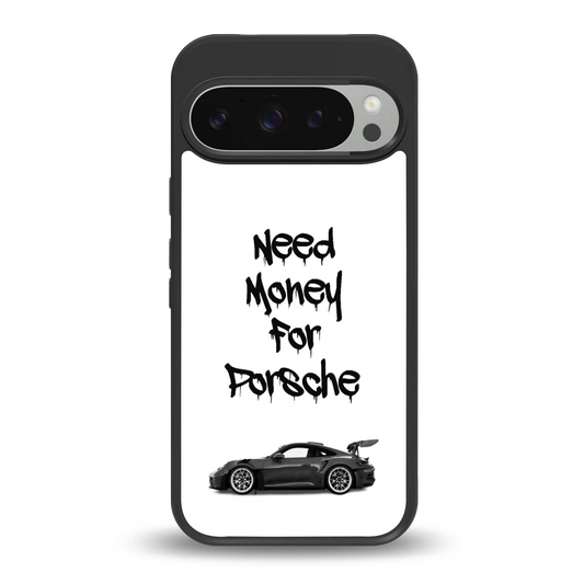 Luxury Hustle back phone cover | glass case for google pixel 9 pro xl