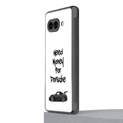 Luxury Hustle google pixel 10a mobile cover | shockproof glass phone case
