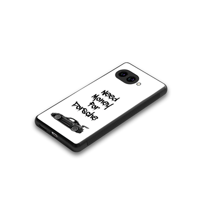 Luxury Hustle stylish phone case for google pixel 10a | glossy glass and slim fit
