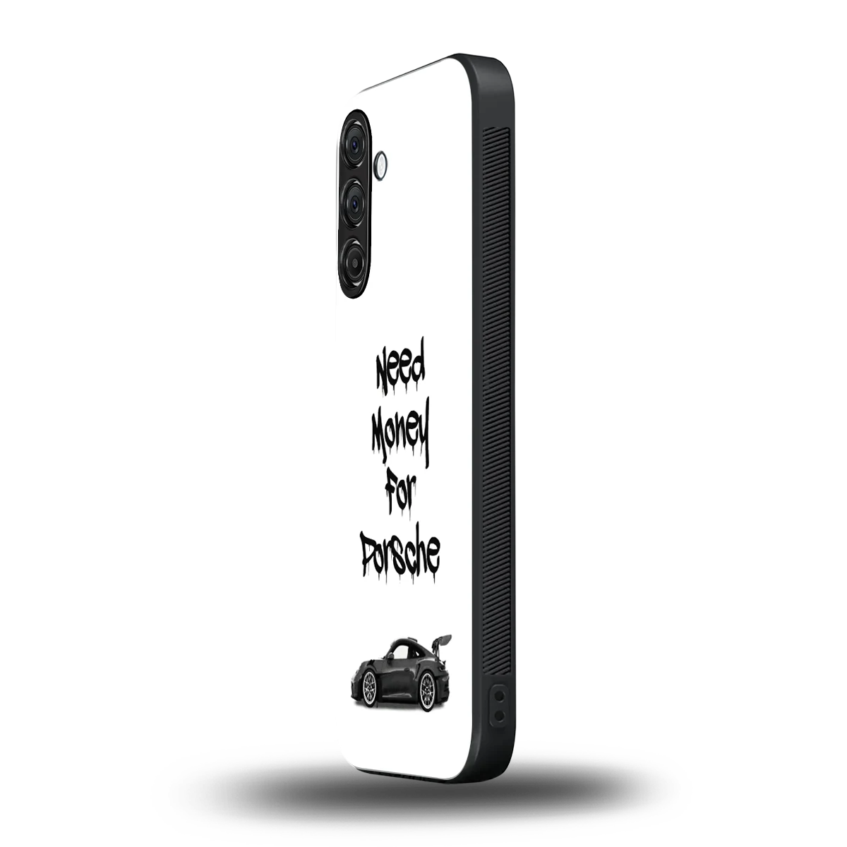 Luxury Hustle samsung galaxy a55 5g mobile cover | shockproof glass phone case
