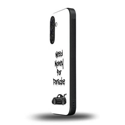 Luxury Hustle samsung galaxy a55 5g mobile cover | shockproof glass phone case